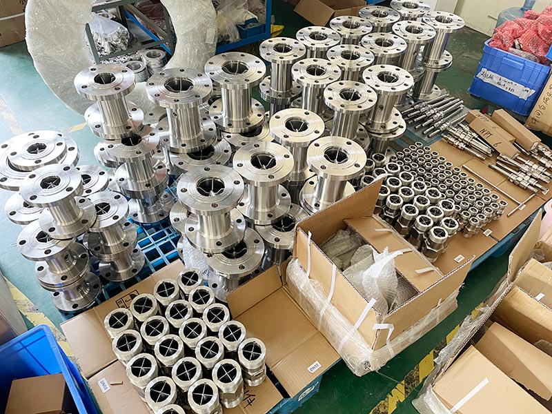 digital liquid stainless steel turbine sanitary water flow meter With 4~20mA