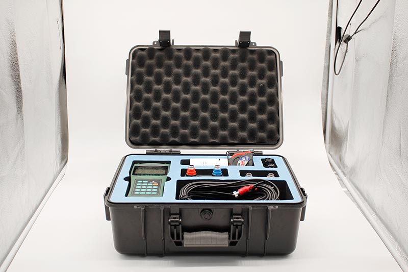 handheld ultrasonic clamp on water flow meter flowmeter,hydraulic sewage liquid ultrasonic flowmeter