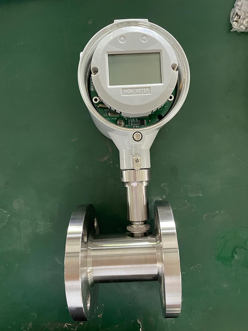 liquid control diesel hydraulic oil turbine flow meter