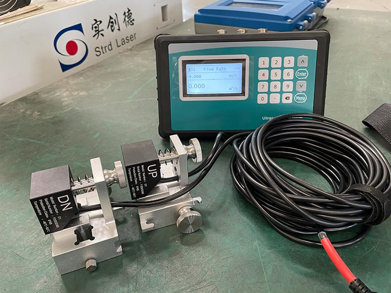 modbus ultrasonic flow meter with data logger