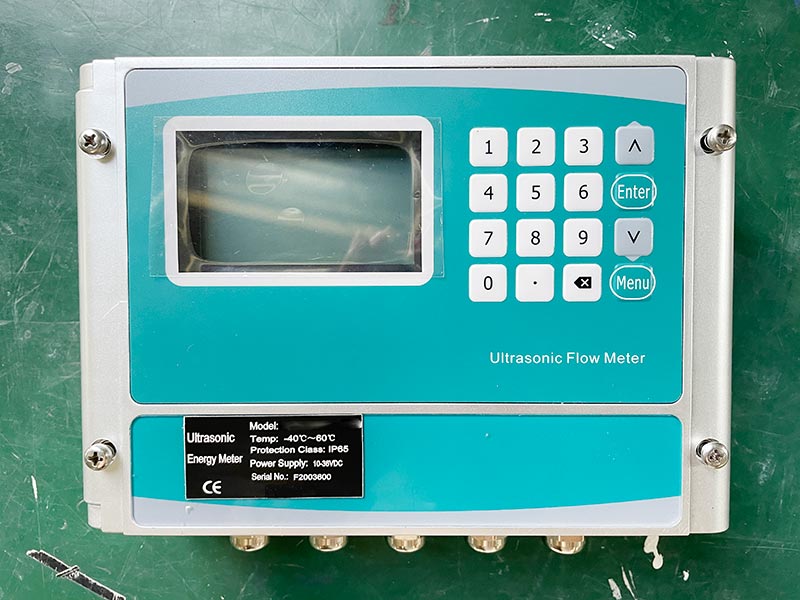 10-36VDC power supply Kaifeng instrument water flow meter ultrasonic wall mounted
