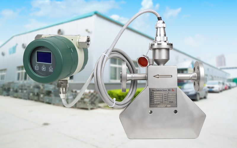 Digital bitumen flow meter high temperature model coriolis mass flowmeter