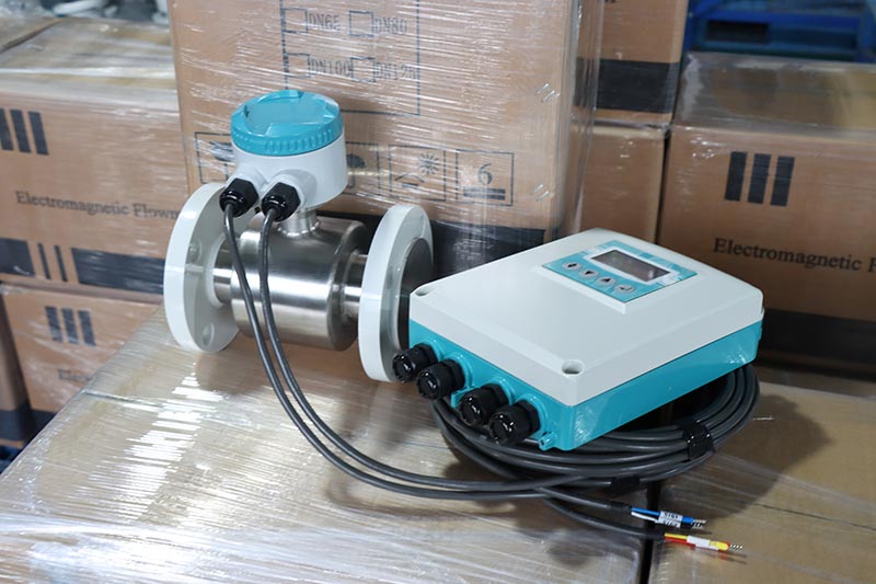 Electromagnetic Flowmeter DN50 PTFE Magnetic Flow Meter