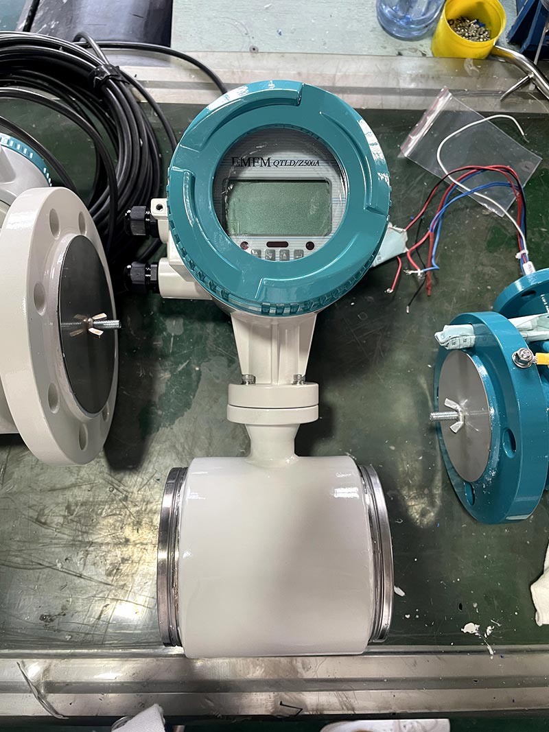 Magnetic Food Grade Tri Clamp on Milk Flow Meter Stainless Steel 316 Syrup Flowmeter