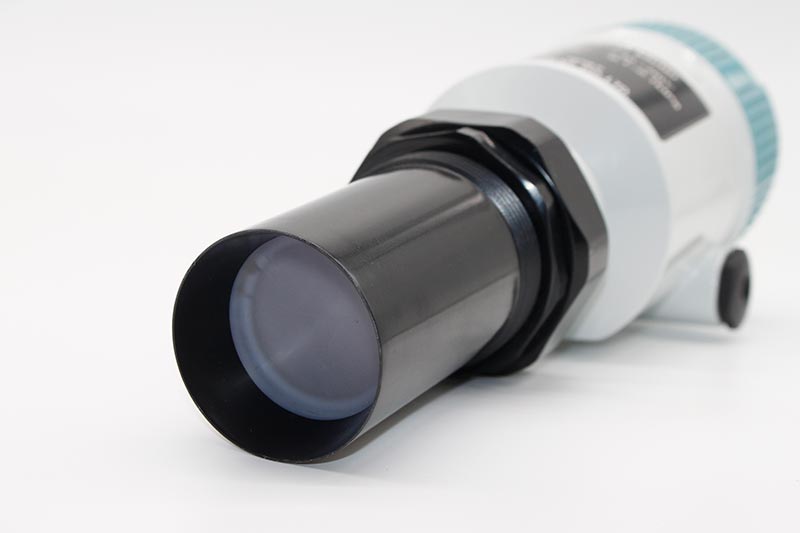 Non Contact PTFE liquid level sensor 4-20mA milk ultrasonic level meter
