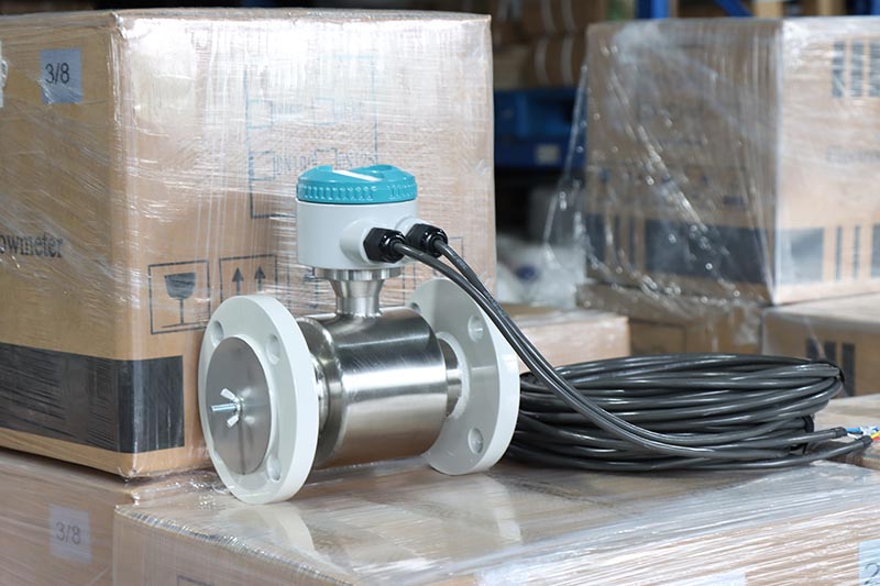 RS485 Electromagnetic Flow Meter Sensor Magnetic Flowmeter