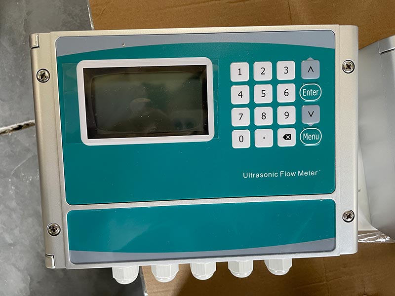 RS485 MODBUS RTU 1 inch to 48 inch pipe SD card ultrasonic flow meter