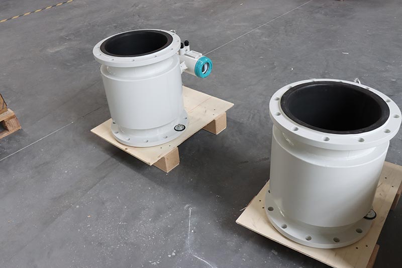 Stainless steel 304 flange connection mag flowmeter