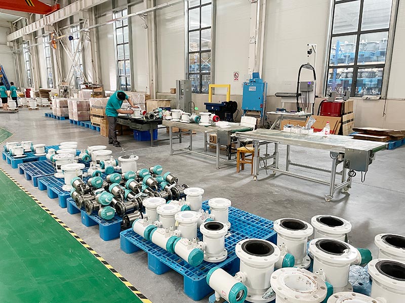 Tri-Clamp Magnetic Flowmeter for Water Supply and Drainage