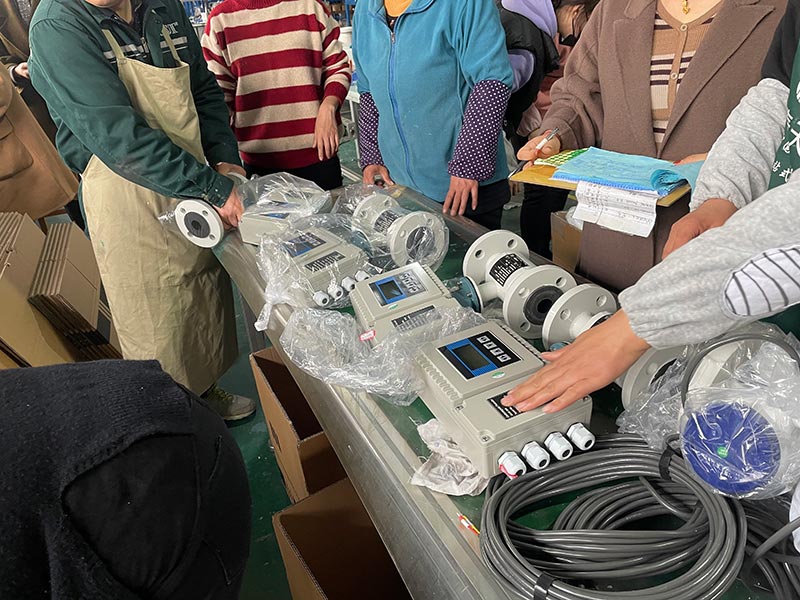 slurry version electromagnetic flow meters