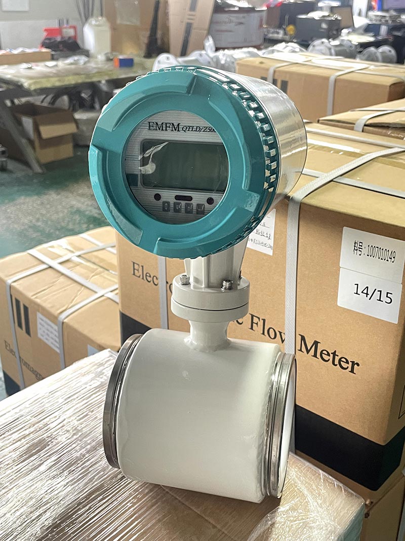 wafer connection electromagnetic flowmeters