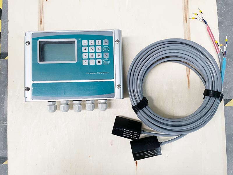 Flow Meter Portable Ultrasonic Clampon Flow Meter Sensor Portable