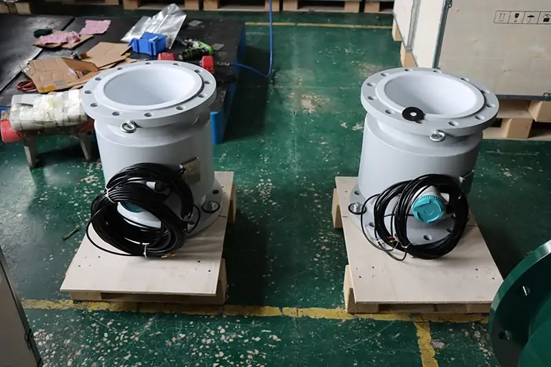 How to adjust backlight of magnetic flow meter