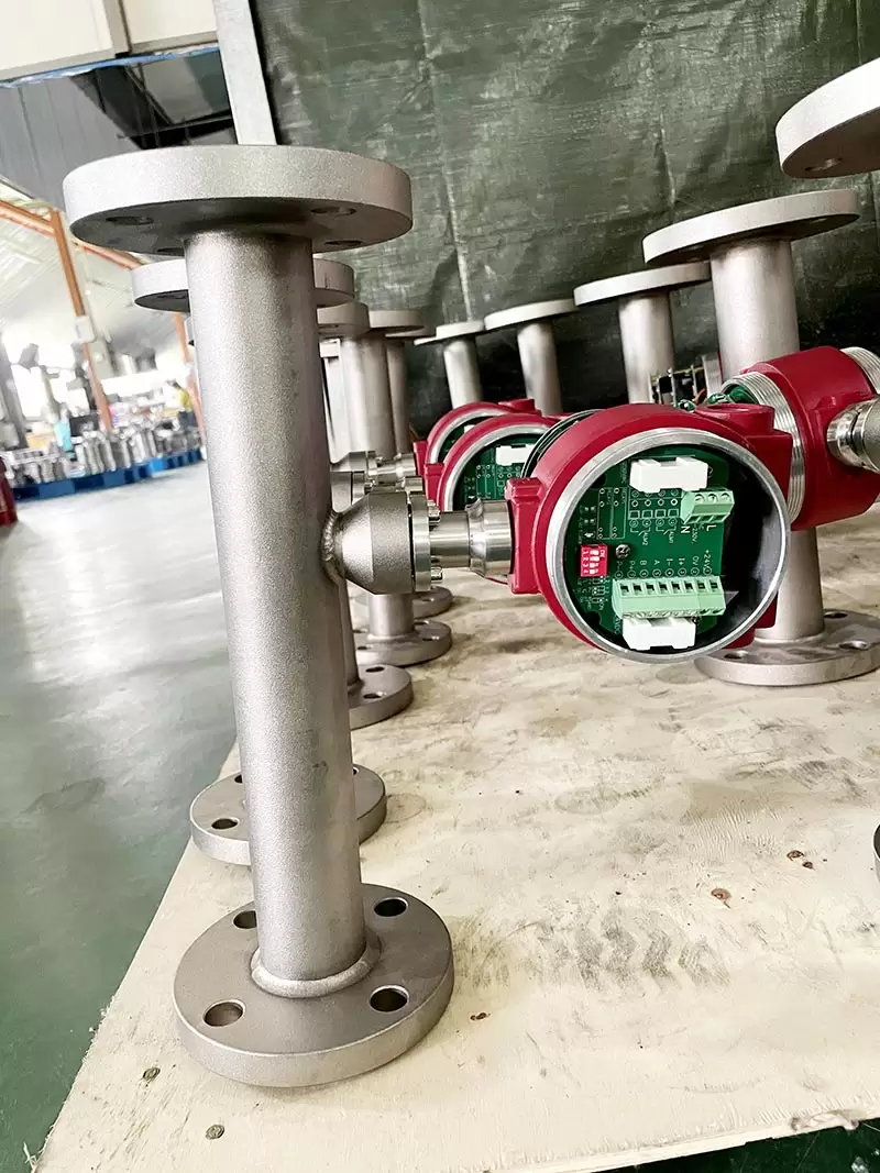 Natrual gas thermal gas mass flow meters