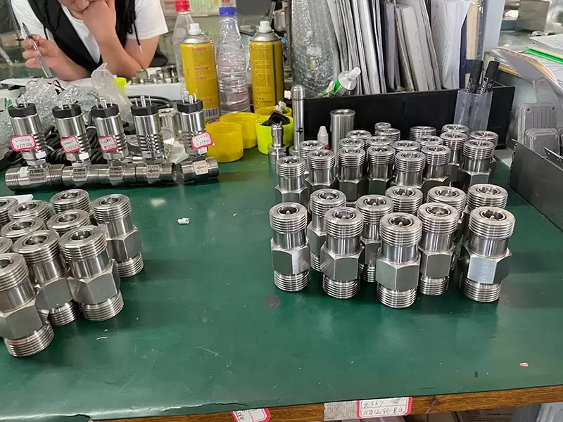 Stainless Steel Diesel Fuel Oil Turbine flow meter flowmeter for gas air steam