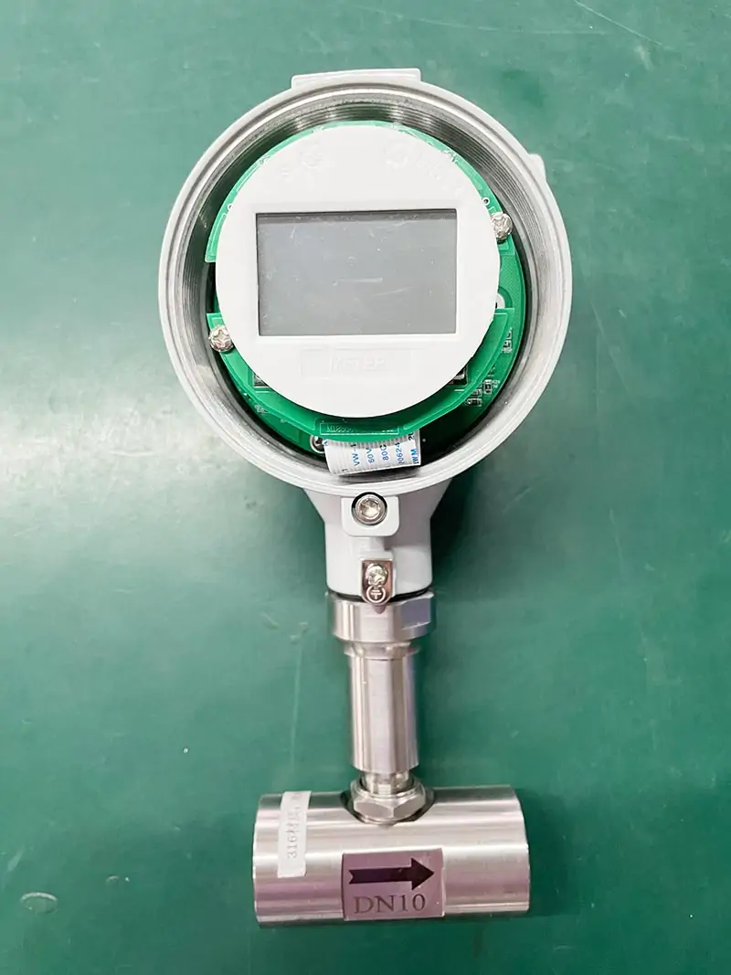 Turbine Flow Meter for Liquid Nitrogen