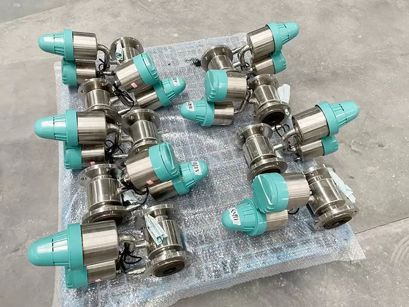 DN50 DN80 flow meter battery power magnetic water meter