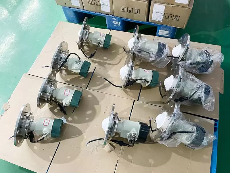 high frequency RS485 radar level transmitter